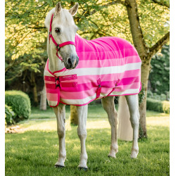 Coperta in pile Horseware Newmarket Poney Fleece Cooler Rose witney Rosa Coperta in pile Horseware Newmarket Poney Fleece Cooler Rose witney Rosa