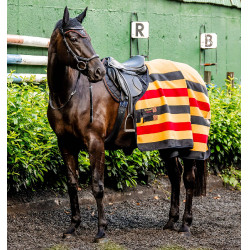 Coperta in pile Horseware Newmarket Fleece Cooler Oro bianco Coperta in pile Horseware Newmarket Fleece Cooler Oro bianco