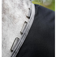 Coperta Horseware Amigo 1200D Turnout Plus 50g Nero / grigio titanio / argento Coperta Horseware Amigo 1200D Turnout Plus 50g Nero / grigio titanio / argento