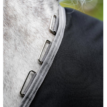Coperta Horseware Amigo 1200D Turnout Plus 50g Nero / grigio titanio / argento Coperta Horseware Amigo 1200D Turnout Plus 50g Nero / grigio titanio / argento