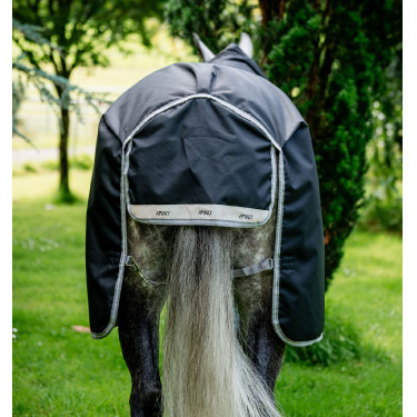 Coperta Horseware Amigo 1200D Turnout Plus 50g Nero / grigio titanio / argento Coperta Horseware Amigo 1200D Turnout Plus 50g Nero / grigio titanio / argento
