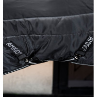 Coperta da scuderia Horseware Amigo Ripstop Insulator 350g Nero / nero / argento
