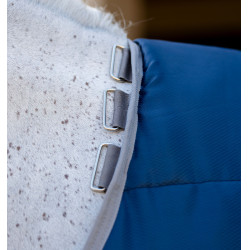 Coperta da scuderia Horseware Amigo Ripstop Insulator 350g Marine / grigio titanio Blu marino