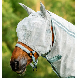 Maschere anti-mosche Horseware Newmarket Carbone di legna Witney Grigio