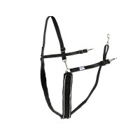 Grande bricole a Y sintetica Finn-Tack con profilo Blu / bianco Grande bricole a Y sintetica Finn-Tack con profilo Blu / bianco