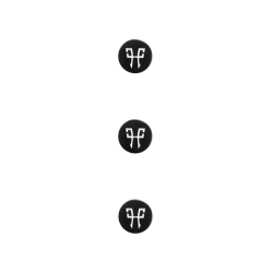 Pulsante Magnetico Horse Pilot Kit da 3 Nero