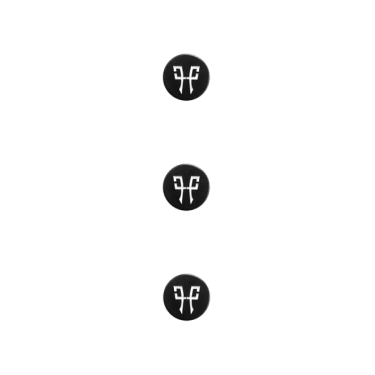 Pulsante Magnetico Horse Pilot Kit da 3 Nero