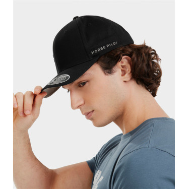 Berretto Horse Pilot Flexfit Nero Berretto Horse Pilot Flexfit Nero