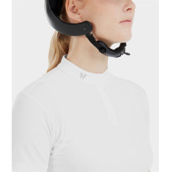 Camicia da concorso Aerolight maniche corte Horse Pilot donna Bianco