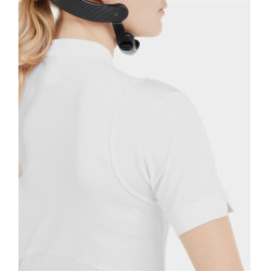 Camicia da concorso Aerolight maniche corte Horse Pilot donna Bianco