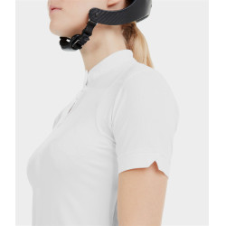 Camicia da concorso Aerolight maniche corte Horse Pilot donna Bianco