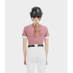 Camicia da concorso Aerolight maniche corte Horse Pilot donna Rosa mesa Camicia da concorso Aerolight maniche corte Horse Pilot donna Rosa mesa