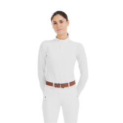 Camicia da concorso Aerolight maniche lunghe Horse Pilot donna