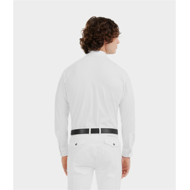 Camicia da concorso Aerolight maniche lunghe Horse Pilot uomo Bianco Camicia da concorso Aerolight maniche lunghe Horse Pilot uomo Bianco