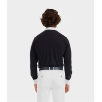 Camicia da concorso Aerolight maniche lunghe Horse Pilot uomo Bianco