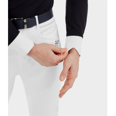 Camicia da concorso Aerolight maniche lunghe Horse Pilot uomo Notte scura Nero