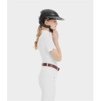 Camicia da concorso Monica Horse Pilot maniche corte donna Bianco Camicia da concorso Monica Horse Pilot maniche corte donna Bianco