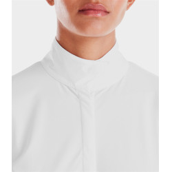 Camicia da concorso Monica Horse Pilot maniche lunghe donna Polvere di mattone Rosa Camicia da concorso Monica Horse Pilot maniche lunghe donna Polvere di mattone Rosa