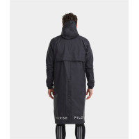 Impermeabile lungo Raintech Horse Pilot uomo Nero