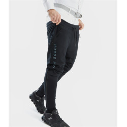 Jogging Horse Pilot Team uomo Nero Jogging Horse Pilot Team uomo Nero