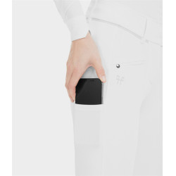 Pantaloni X-Balance donna Horse Pilot Bianco