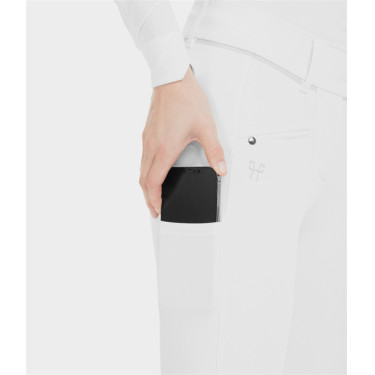 Pantaloni X-Balance donna Horse Pilot Bianco