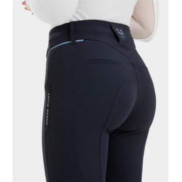 Pantaloni X-Balance donna Horse Pilot Notte scura Nero