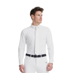 Camicia da concorso Aerolight maniche lunghe uomo Horse Pilot