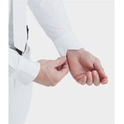 Camicia da concorso Aerolight maniche lunghe uomo Horse Pilot Bianco Camicia da concorso Aerolight maniche lunghe uomo Horse Pilot Bianco