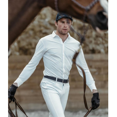Camicia da concorso Aerolight maniche lunghe uomo Horse Pilot Camicia da concorso Aerolight maniche lunghe uomo Horse Pilot