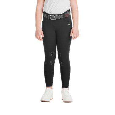 Pantaloni X-Design Horse Pilot bambina Nero