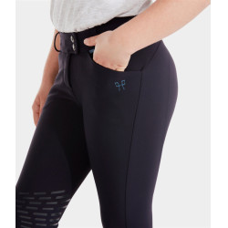 Pantaloni X-Design Horse Pilot bambina Notte scura Nero