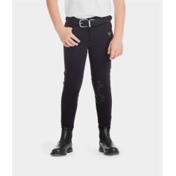 Pantaloni X-Design Horse Pilot ragazzo Notte scura Nero