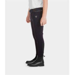 Pantaloni X-Design Horse Pilot ragazzo Notte scura Nero