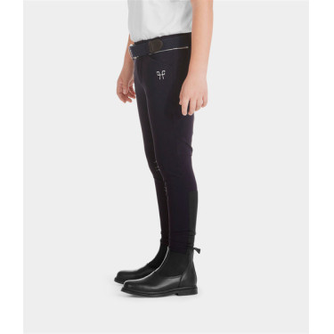 Pantaloni X-Design Horse Pilot ragazzo Notte scura Nero
