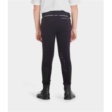 Pantaloni X-Design Horse Pilot ragazzo Notte scura Nero