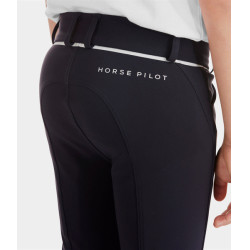 Pantaloni X-Design Horse Pilot ragazzo Notte scura Nero