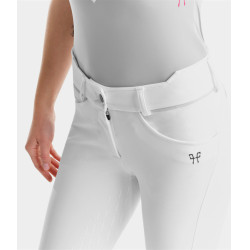 Pantaloni X-Grip Horse Pilot donna Bianco
