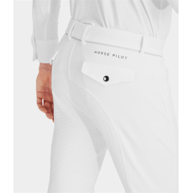 Pantaloni X-Grip Horse Pilot uomo Bianco