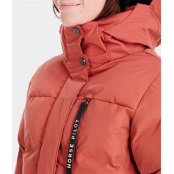 Parka Fahrenheit Horse Pilot donna Terracotta Arancione