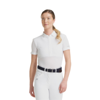 Polo Aeromesh manica corta Horse Pilot donna Bianco Polo Aeromesh manica corta Horse Pilot donna Bianco