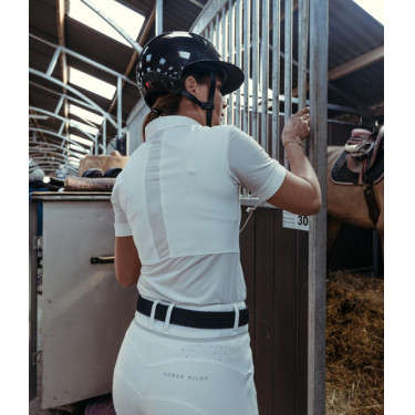 Polo Aeromesh manica corta Horse Pilot donna Polo Aeromesh manica corta Horse Pilot donna