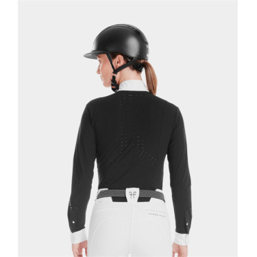 Polo da concorso Monica Horse Pilot maniche lunghe donna Polo da concorso Monica Horse Pilot maniche lunghe donna