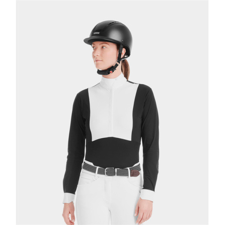 Polo da concorso Monica Horse Pilot maniche lunghe donna Polo da concorso Monica Horse Pilot maniche lunghe donna