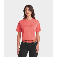 Maglietta Horse Pilot donna Team Corallo rosa