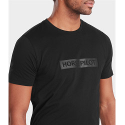 T-shirt Horse Pilot uomo Team Nero