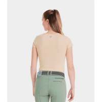 T-shirt Horse Pilot Team donna Sabbia Beige T-shirt Horse Pilot Team donna Sabbia Beige