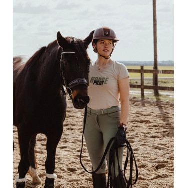 T-shirt Horse Pilot Team donna T-shirt Horse Pilot Team donna