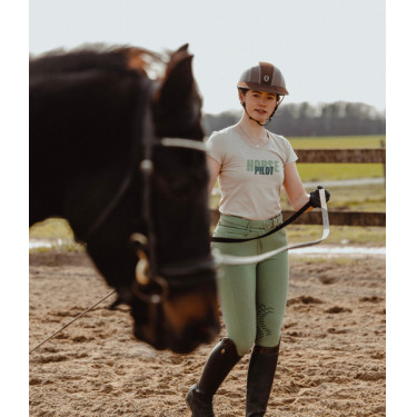T-shirt Horse Pilot Team donna T-shirt Horse Pilot Team donna