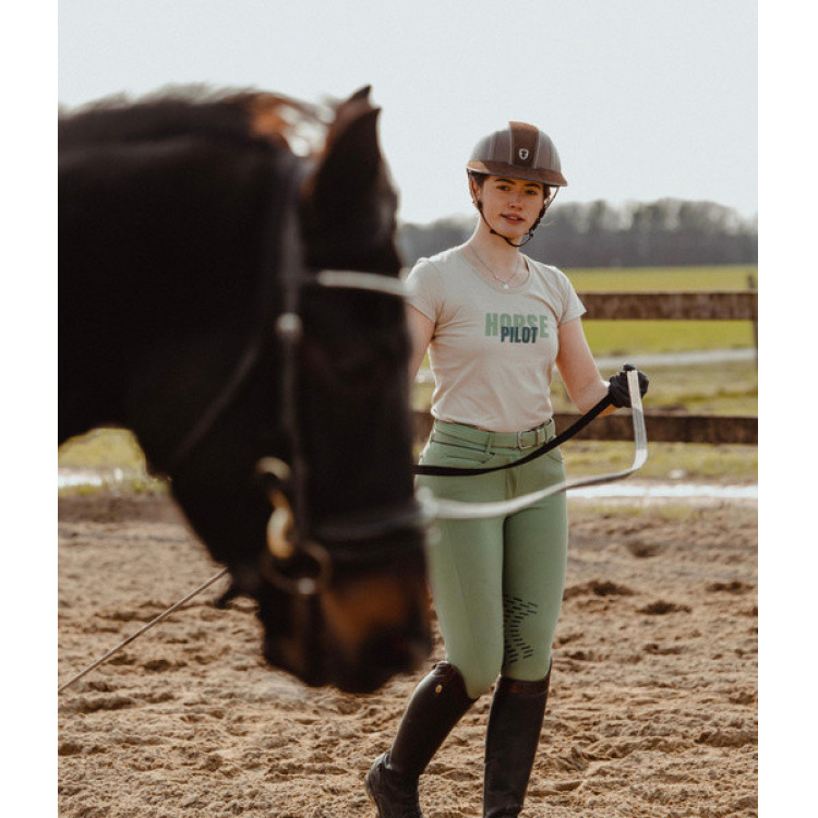 T-shirt Horse Pilot Team donna T-shirt Horse Pilot Team donna